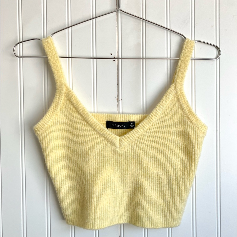 NWOT Cropped Tank / Bralette